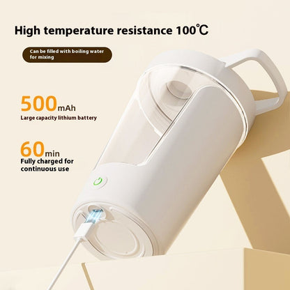 Otomatik Karıştırıcılı Matara — Tek Tuşla Karışan Protein & İçecek Şişesi